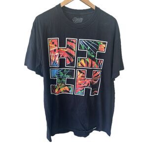 Hawaii's Finest Kepakemapa Line 2019 Unisex Hawaiian Tropical Logo T-Shirt XL
